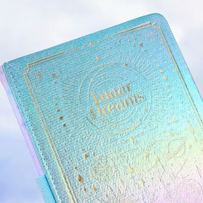 Lunar Dreams Holographic A5 Notebook πβ¨