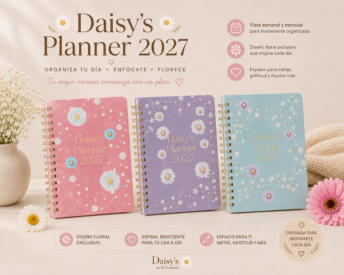 Daisy’s Planner 2027! 🌼