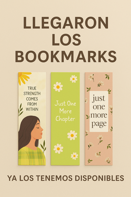 One More Chapter – Green Daisy Bookmark