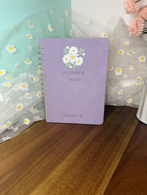 Lavender Bouquet Planner 2026