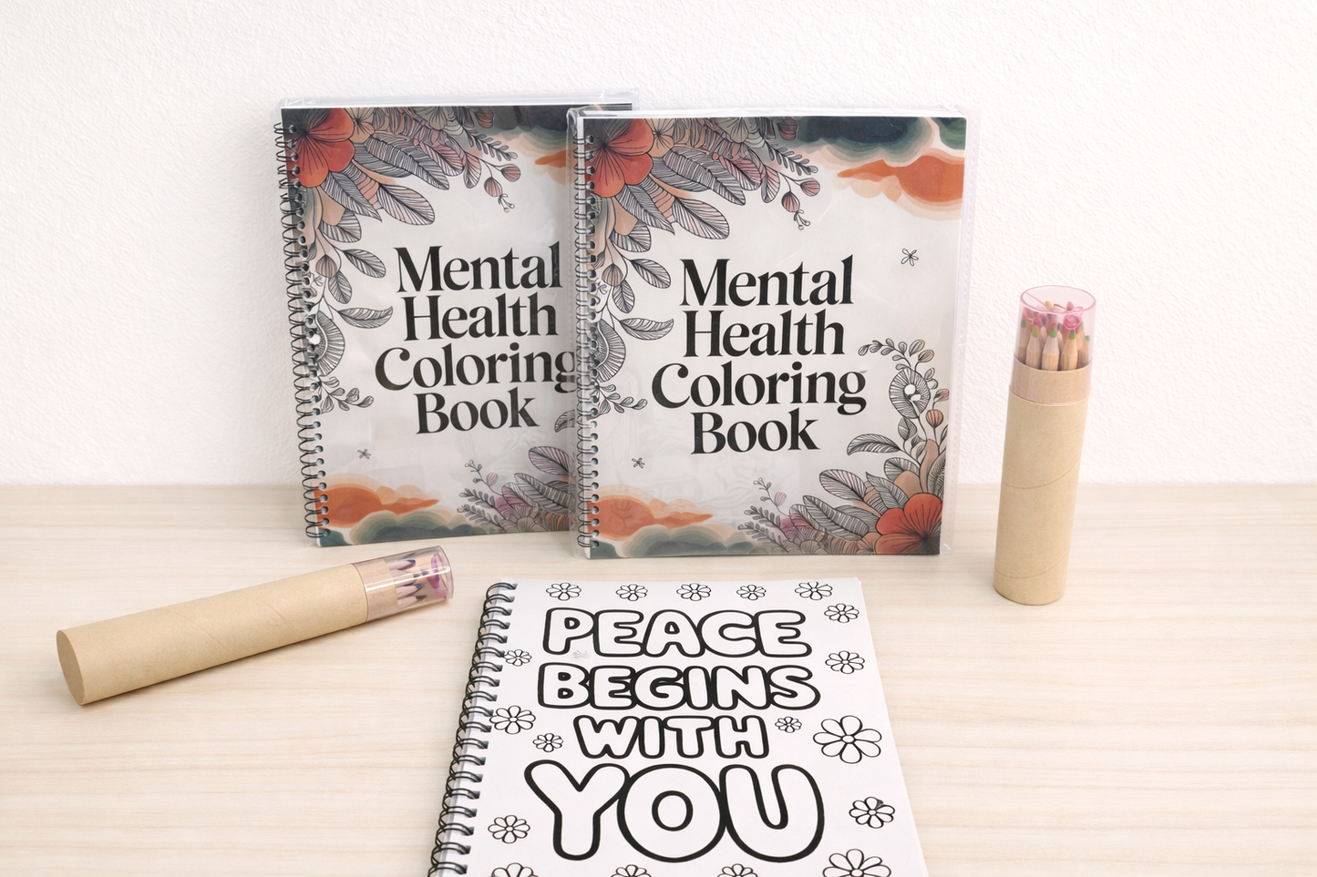 Mental Health Coloring Book