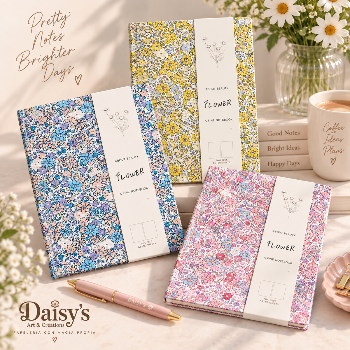 🌸 Wildflower Notes

Wildflower Notes – A5 Cloth Cover Notebook