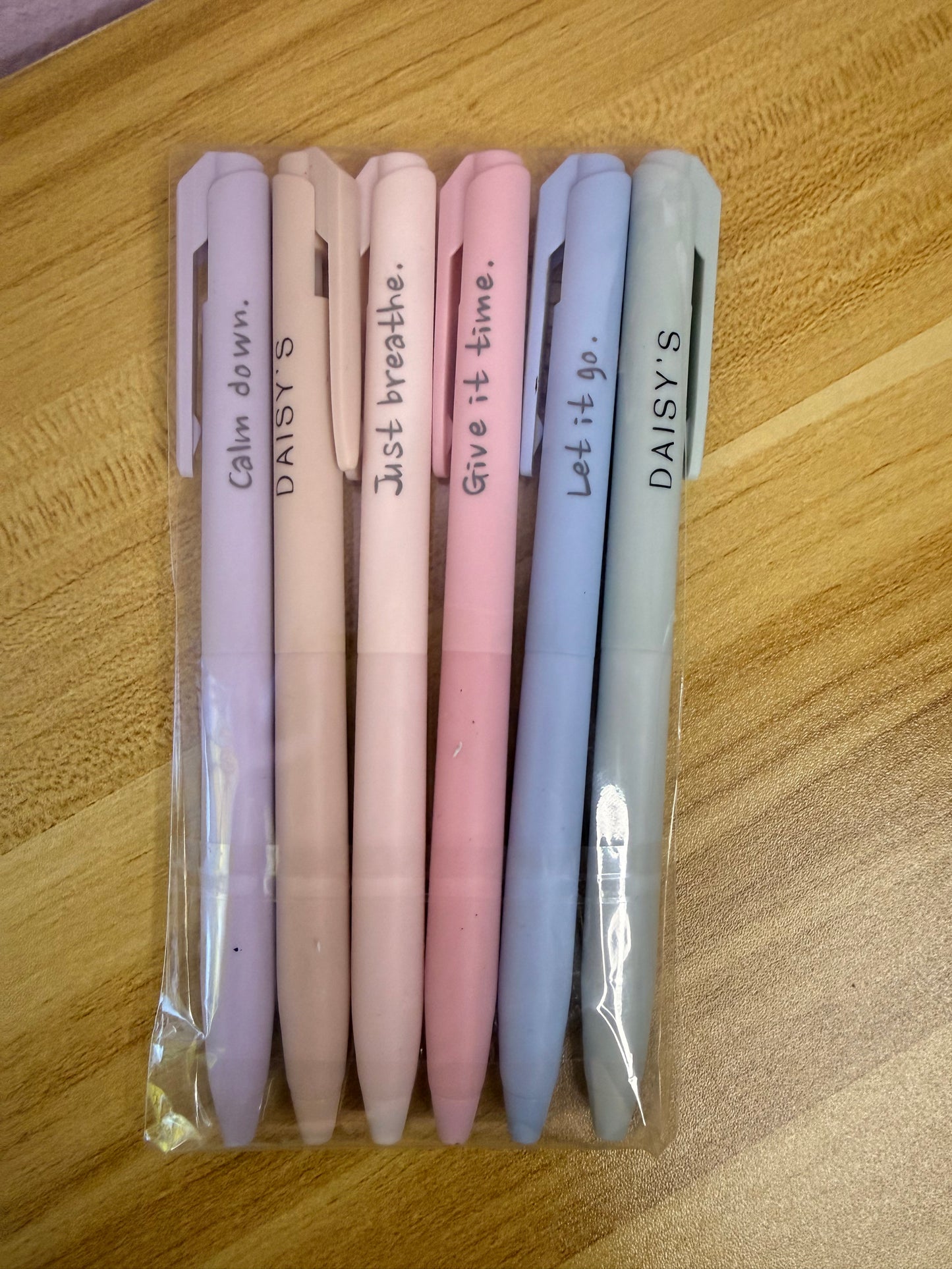 Soft Moments Colored Pen Set