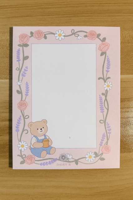The Honey Bear Notepad
