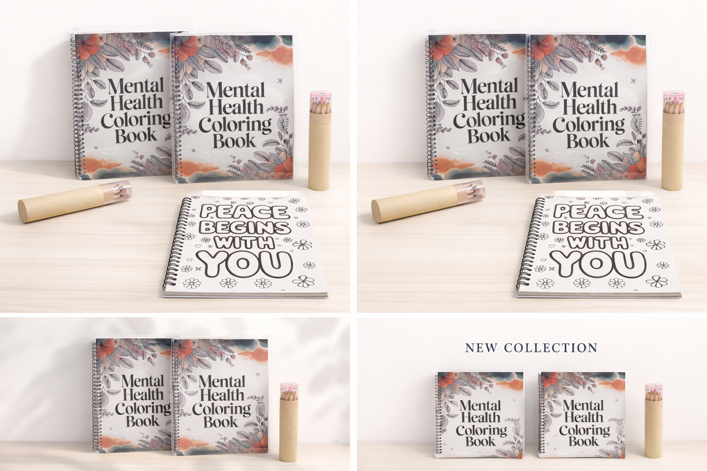 Mental Health Coloring Book