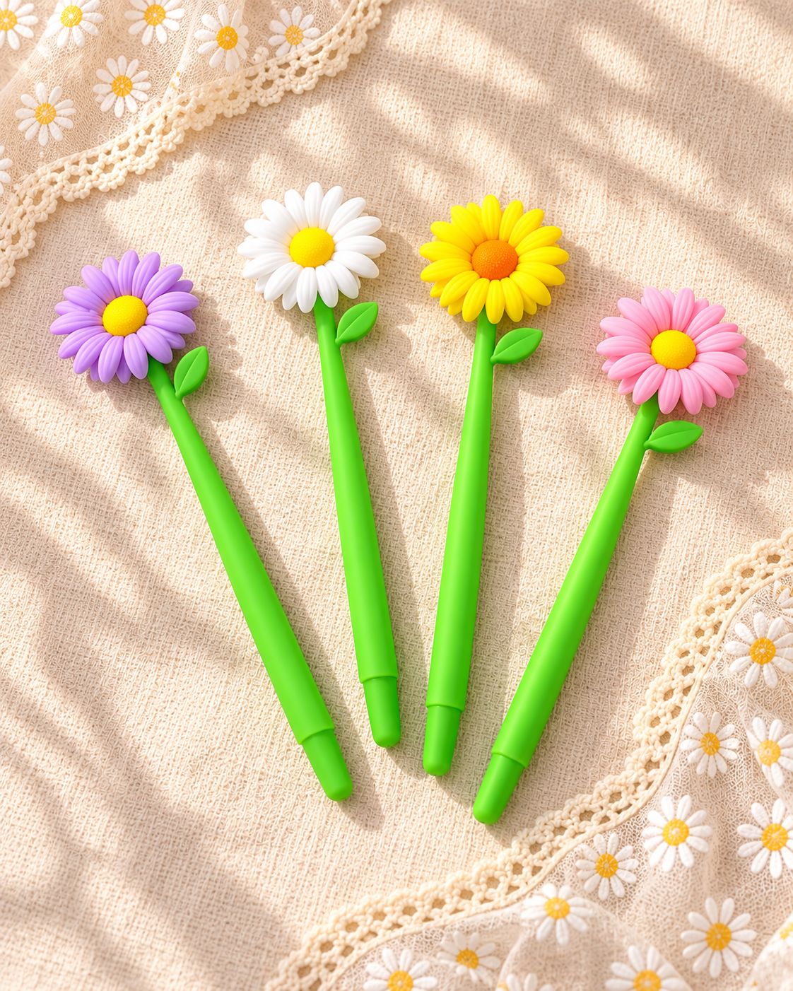 Our Bloom Pens come in a charming set of 4