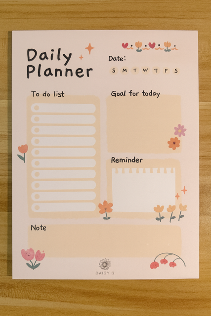 Daisy’s Planner Pads – Weekly & Daily Collection