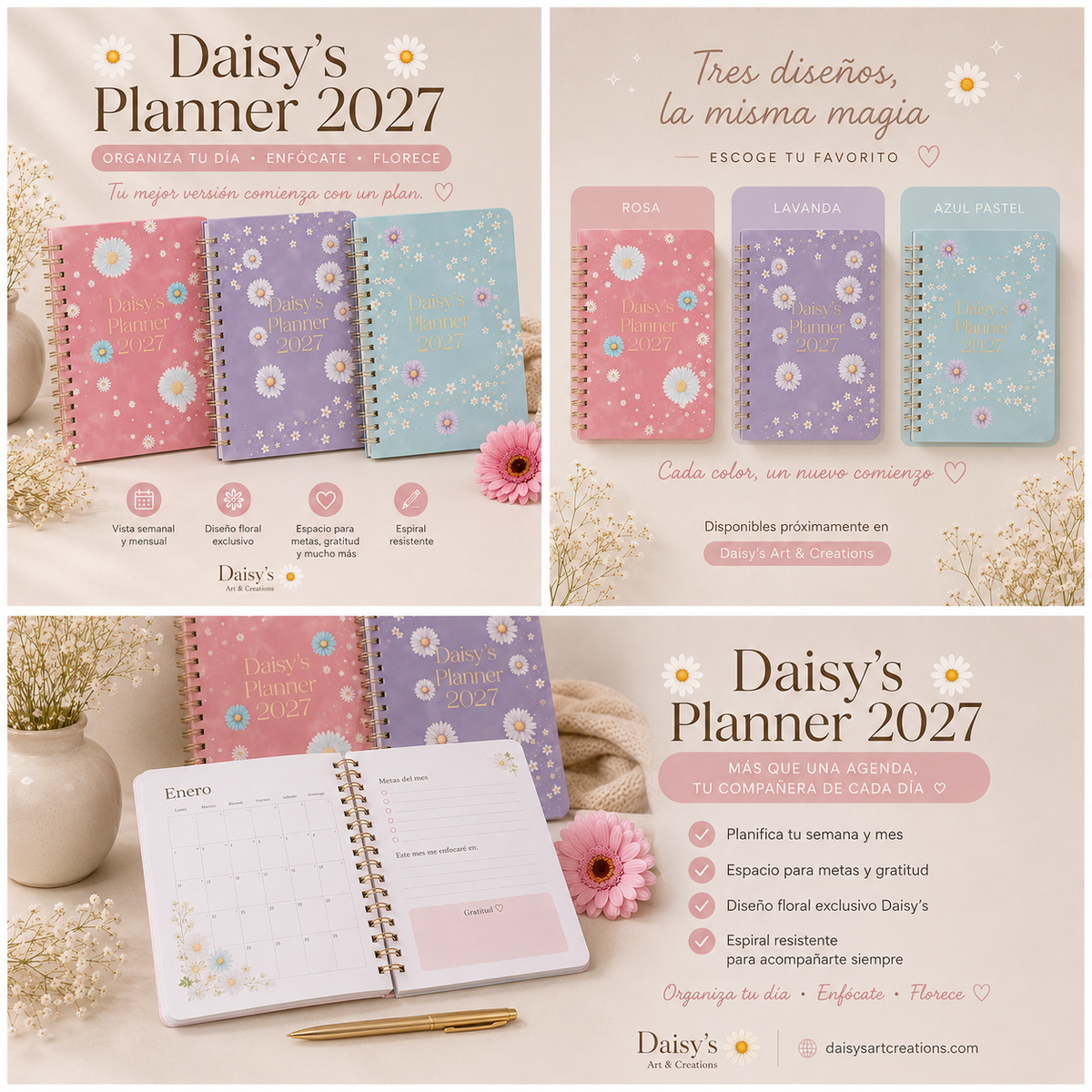 Daisy’s Planner 2027! 🌼