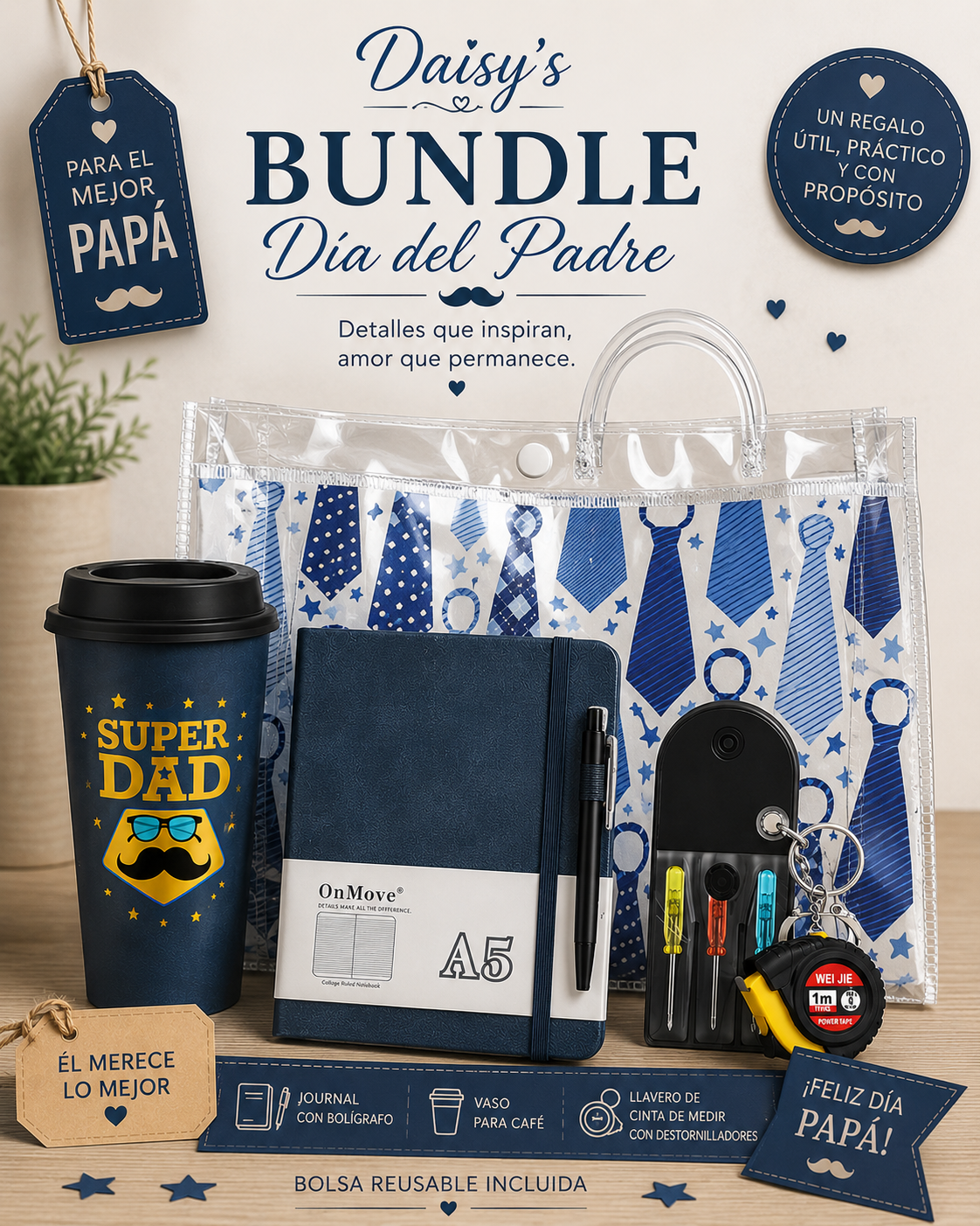 Daisy’s Father’s Day Bundle – El regalo perfecto para papá