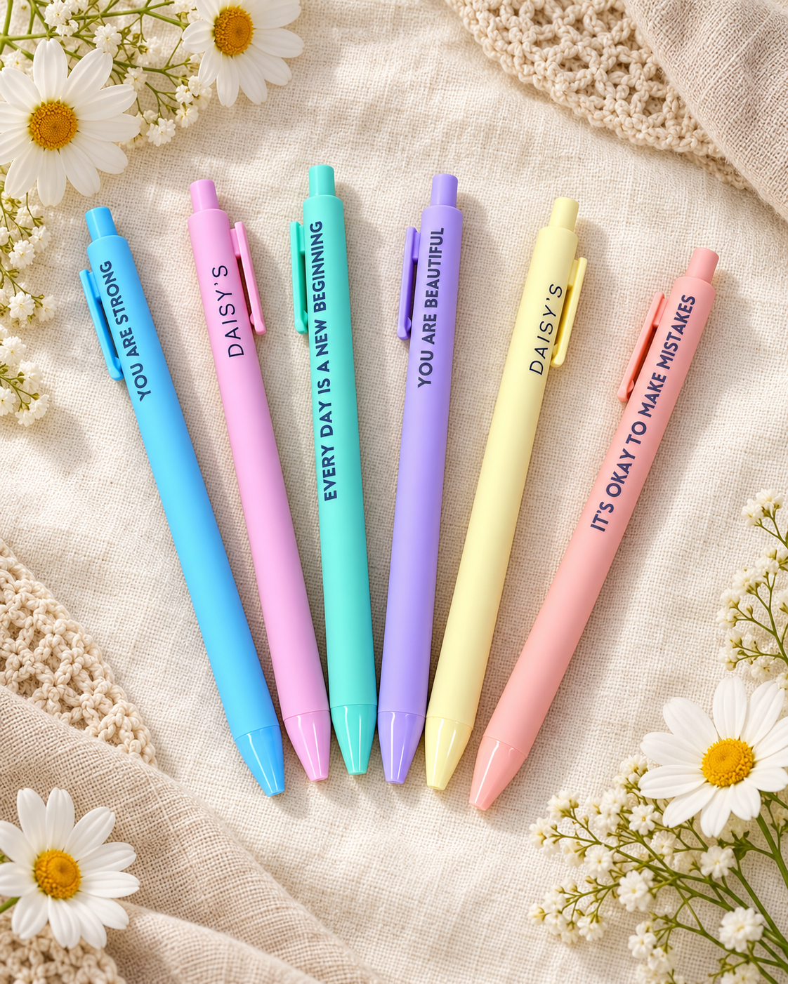 Bloom Pen Set-(Set of 6)