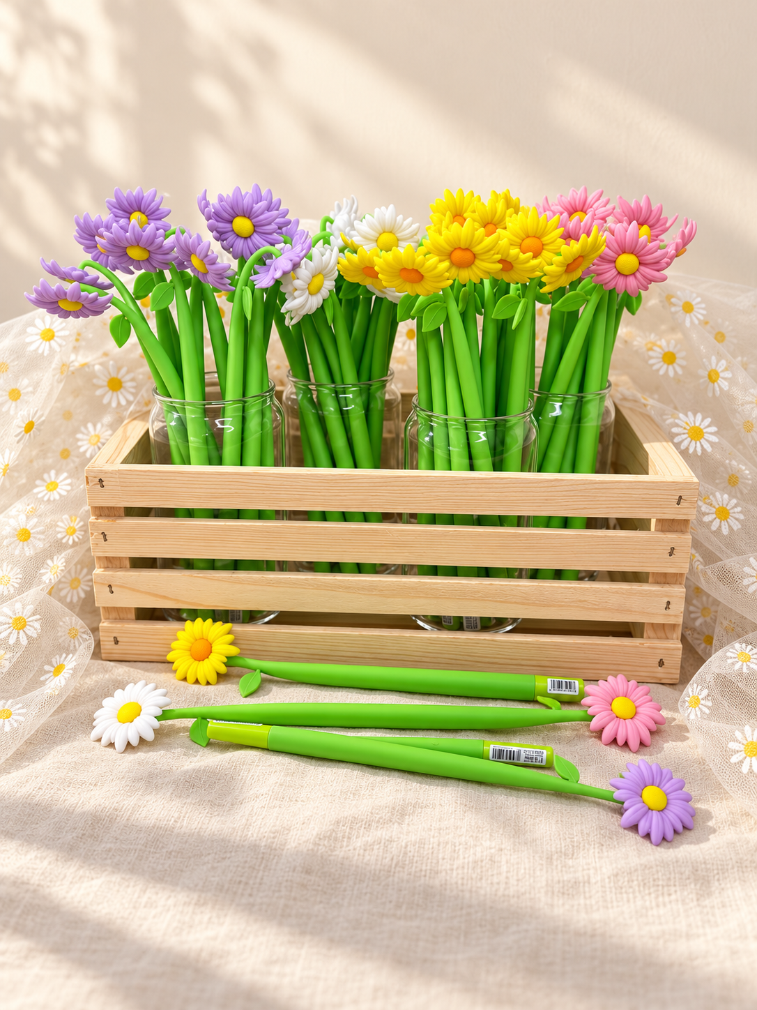 Our Bloom Pens come in a charming set of 4