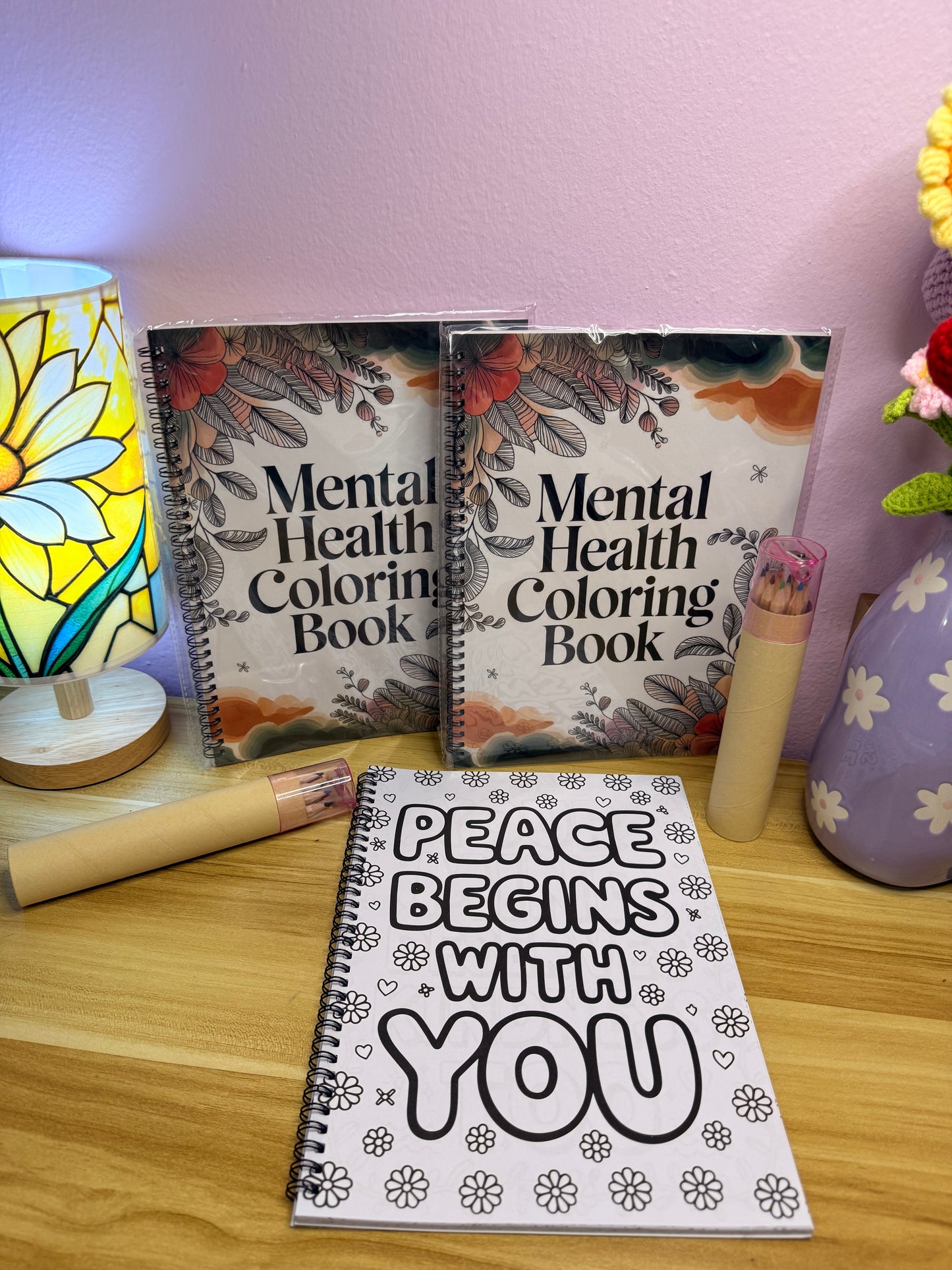 Mental Health Coloring Book