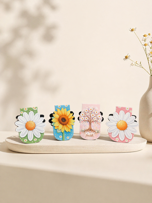 Daisy’s FloralBloom Bookmark