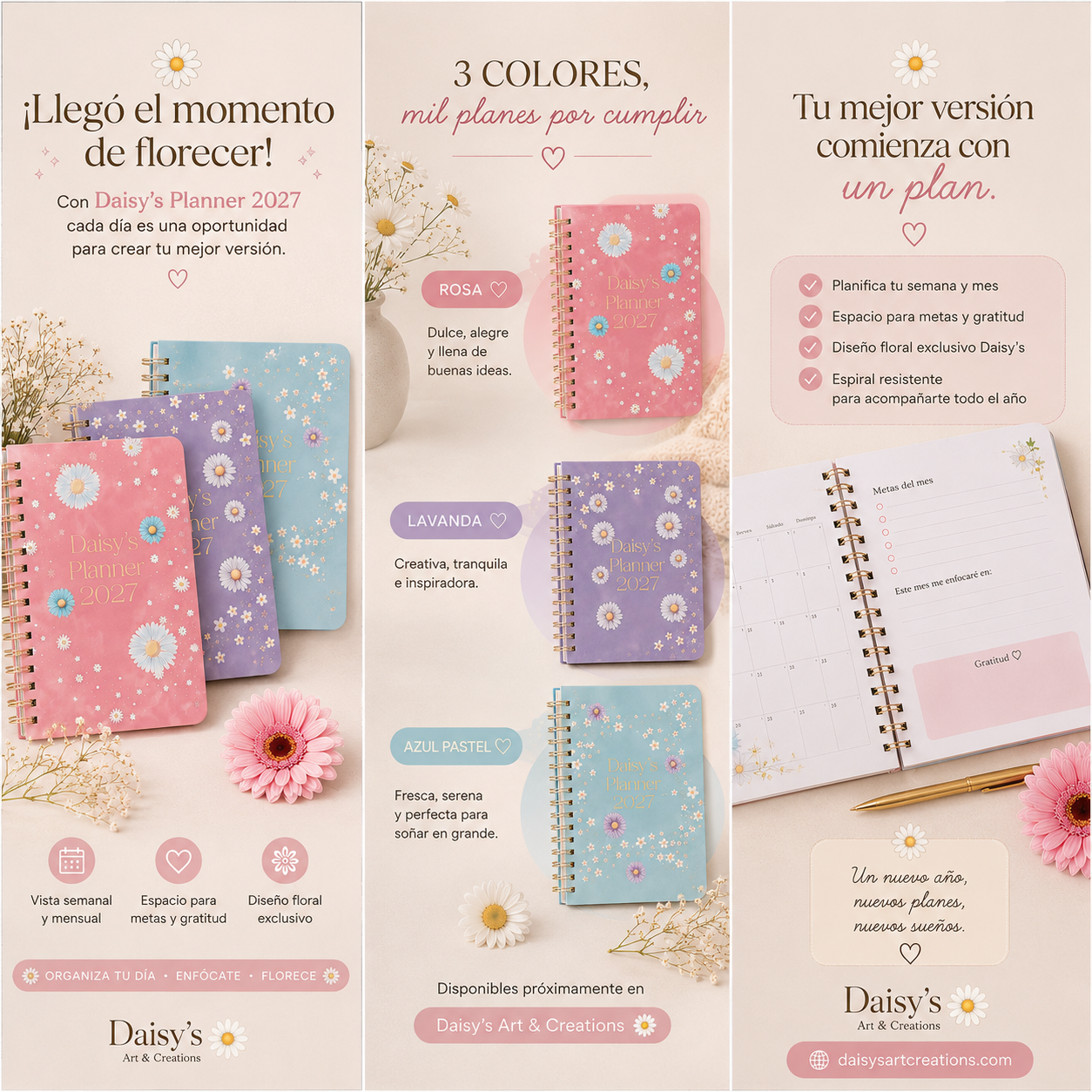 Daisy’s Planner 2027! 🌼