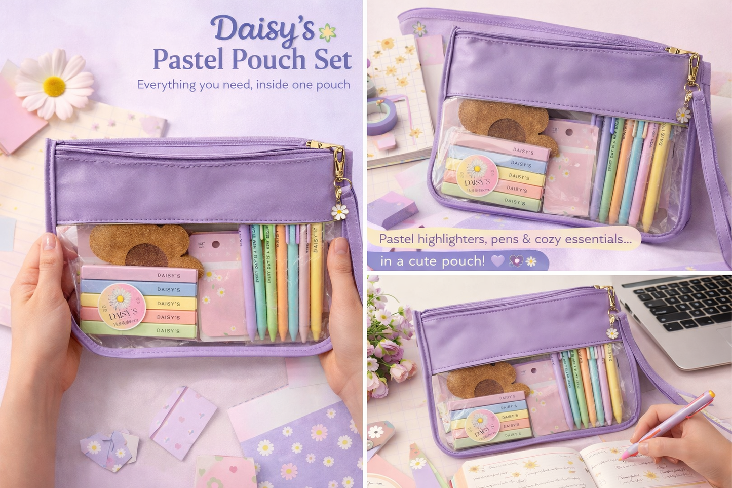 Daisy’s Pouch Set