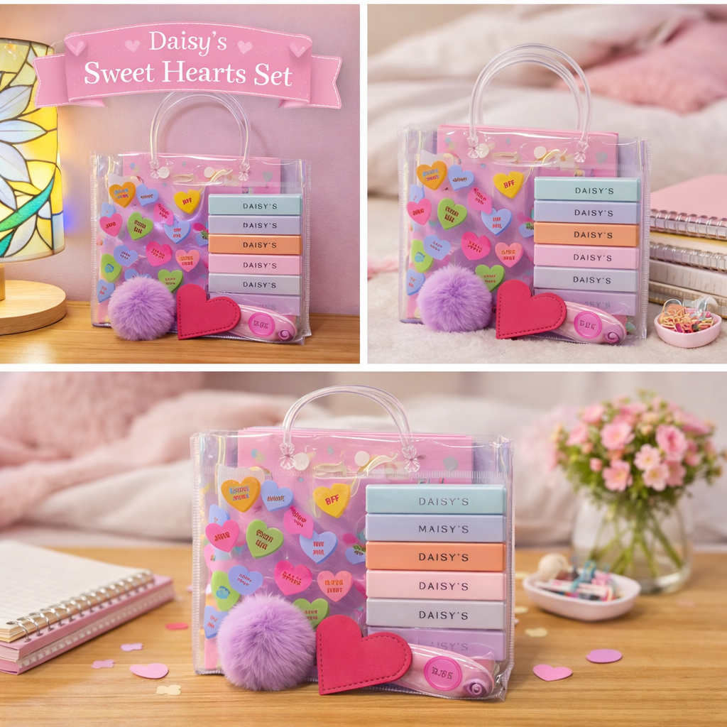 💖 Set Sweet Hearts Journal 💖
