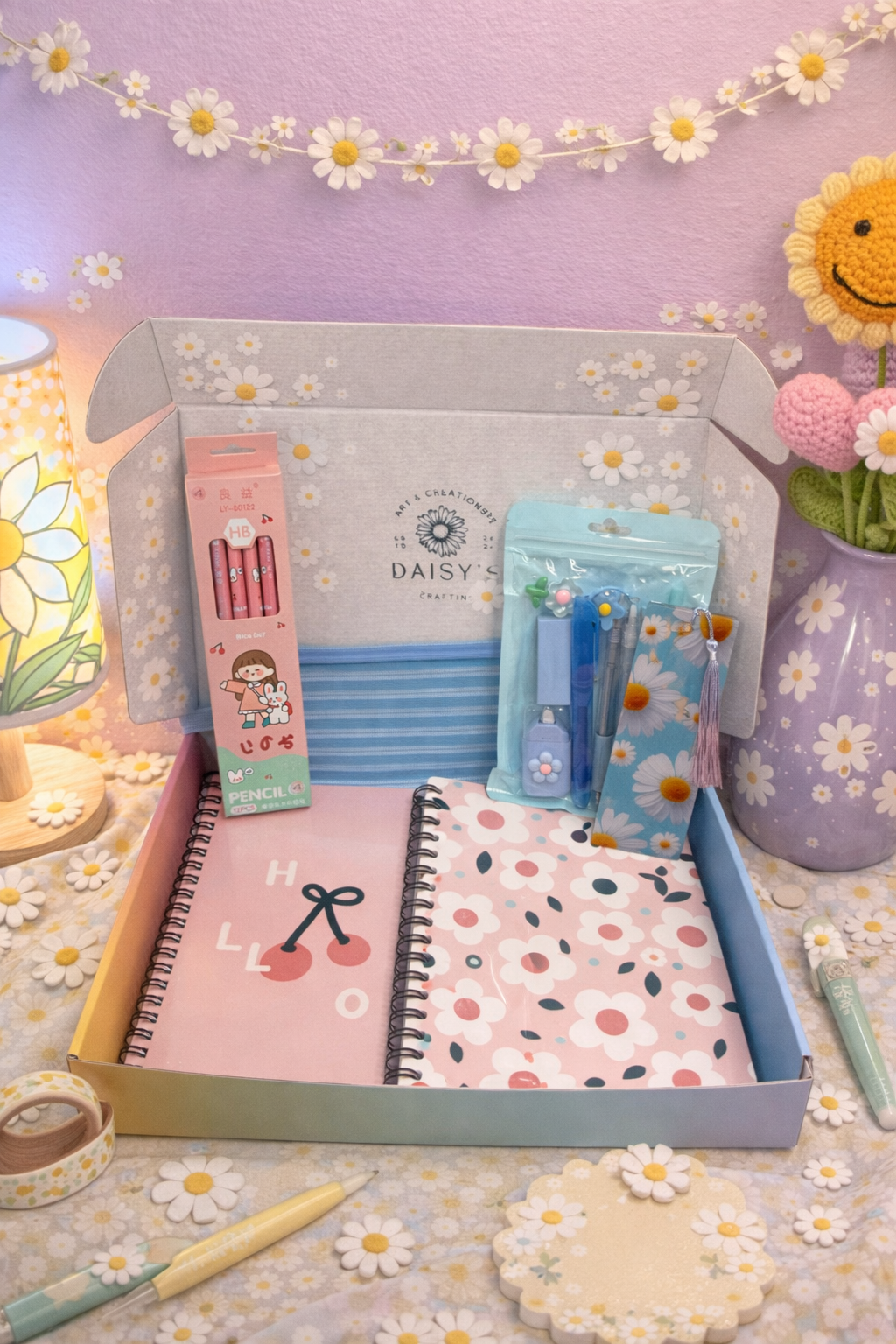 🌸 Daisy’s Stationery Gift Box 🌸