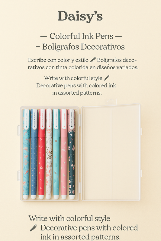 Colorful Ink Pens
