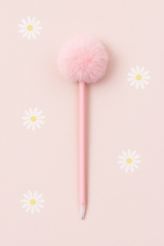 Pink Bliss Pom-Pom Pen