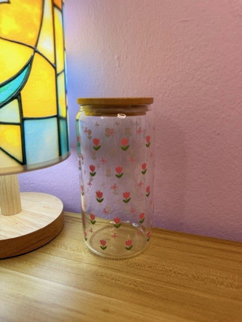 Tulip Glass Tumbler